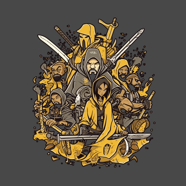 wutang shaolin warrior by Cherryhell Visual Project