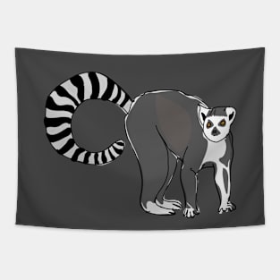 Lemur (Madagascar endemic monkey) Tapestry