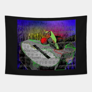 Guitar Music Tapestry