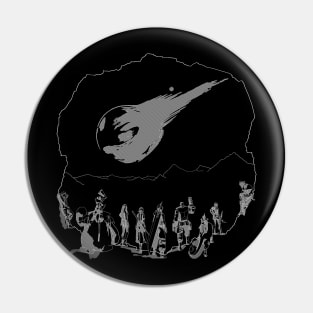 Final Fantasy 7 Rebirth Meteor Dark Pin