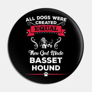 Basset Hound Pin