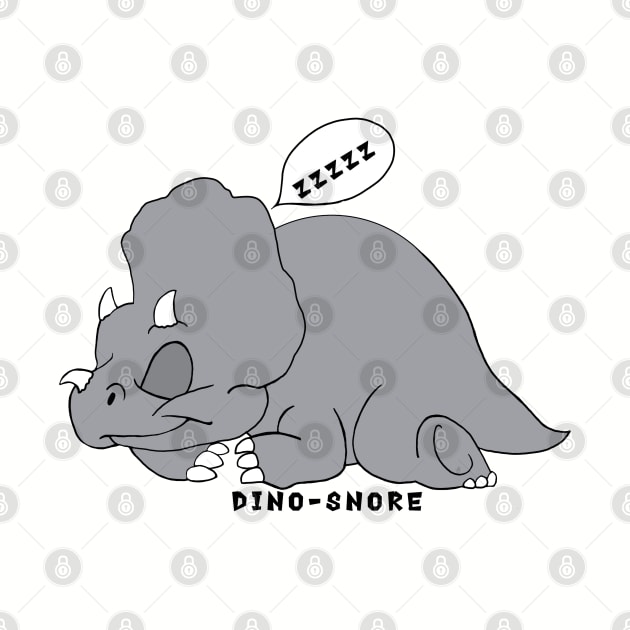 Dino-Snore by AlissaJoyLeeArt 