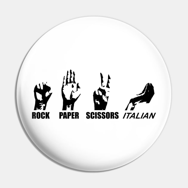 Rock Paper Scissors Italian 5 Pin by giovanniiiii