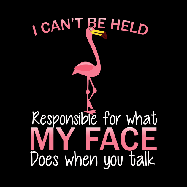 Flamingo cant be held responsible for what by LaurieAndrew