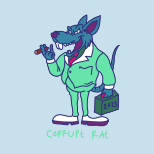 Blue Corrupt rat 2023 T-Shirt