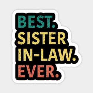 Best Sister In Law Ever Magnet