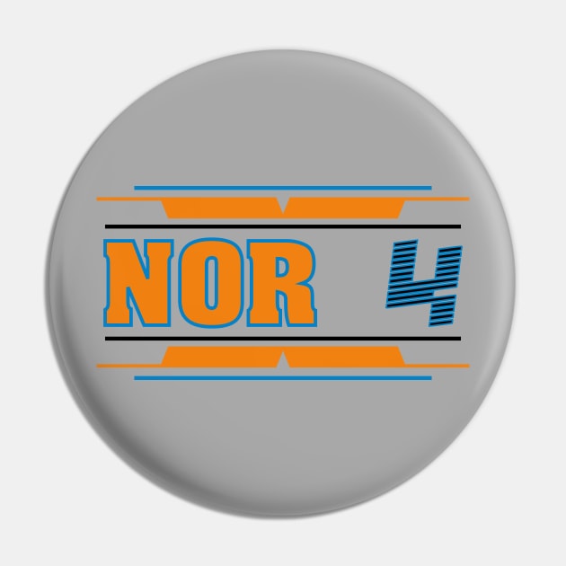 #4 NOR Logo Pin by Lifeline/BoneheadZ Apparel