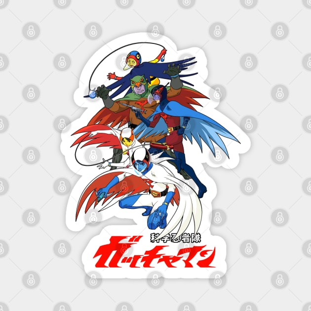 Gatchaman G-Force Magnet by Pop Fan Shop