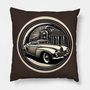 Classic Car Pillow