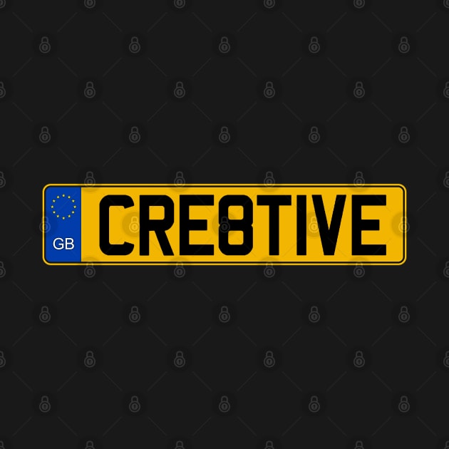 CRE8TIVE Plate by CreativePhil