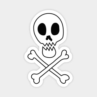 Skull and Crossbones Magnet