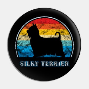 Silky Terrier Vintage Design Dog Pin