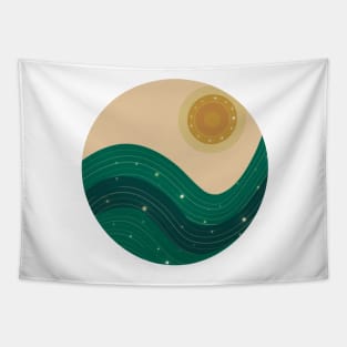 Emerald Seas Tapestry