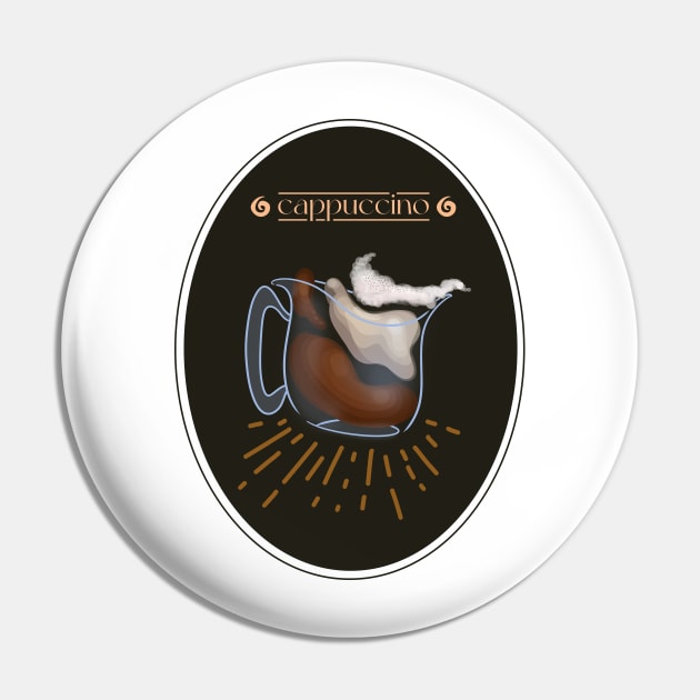 Cappuccino Pin by Genesis