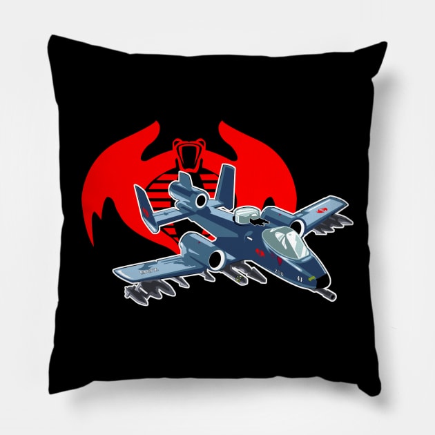 Rattler 3 Pillow by ActionNate