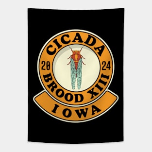 Cicada Brood XIII Iowa Tapestry