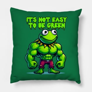 Kermit Hulk Pillow