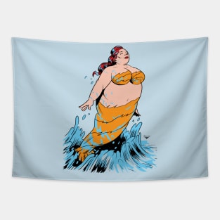 Mermaid Jumping Tapestry