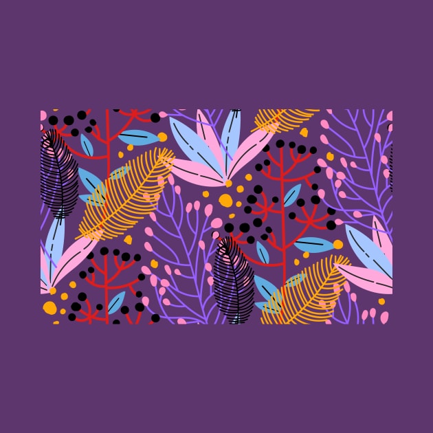 vector floral pattern by Alina__Sh