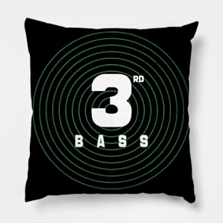 Hail to the Chief 3rd Bass Pillow