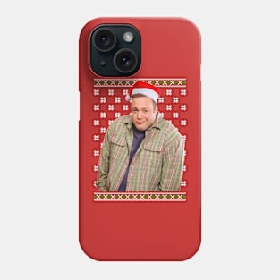 Kevin James sheepish Santa ugly Christmas Phone Case