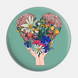 Flowers Make Love Last Pin