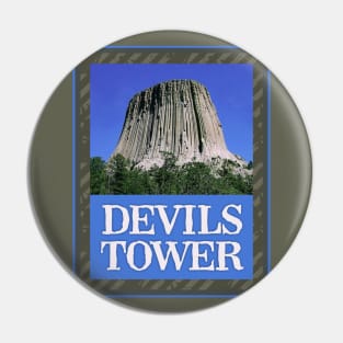 Devils Tower Wyoming Pin