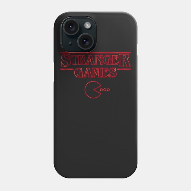 STRANGER GAMES Phone Case by Habuza