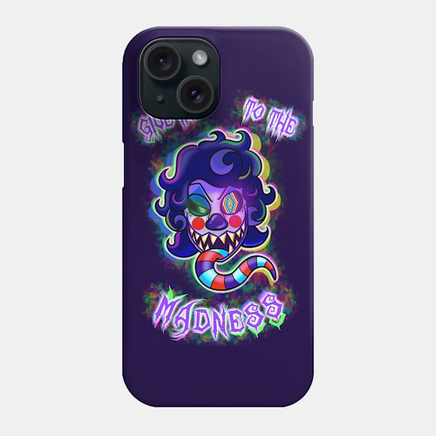 Roscoe's Madness (V1) Phone Case by Satin-Bowerbird