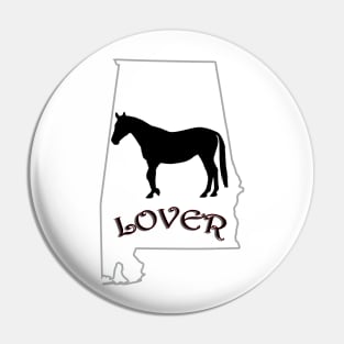 Alabama Horse Lover Gift Pin