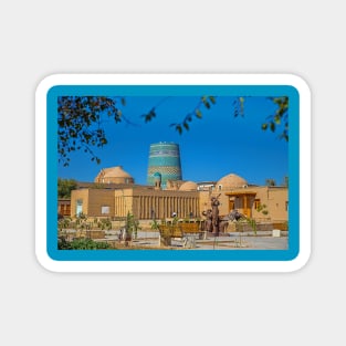 Uzbekistan. Khiva. Square. Magnet