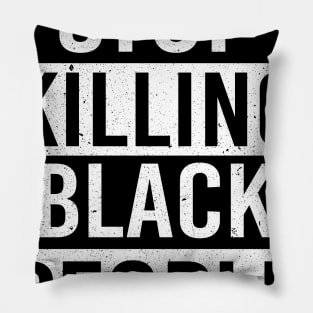 George Floyd Black Lives Matter Stop Killing Black People Pillow