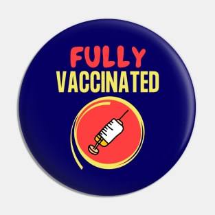 Kids' Fully Vaccinated Adventure – Playful Pin