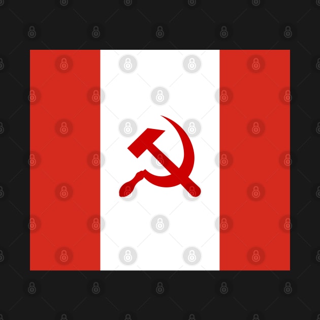 Communist Flag of Canada by SolarCross