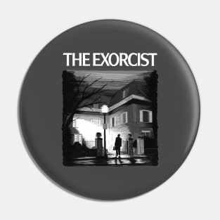 The Exorcist Illustration with title Pin