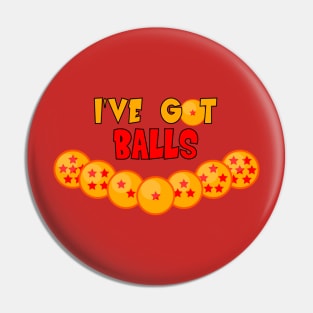 I've got (Dragon)Balls! Pin