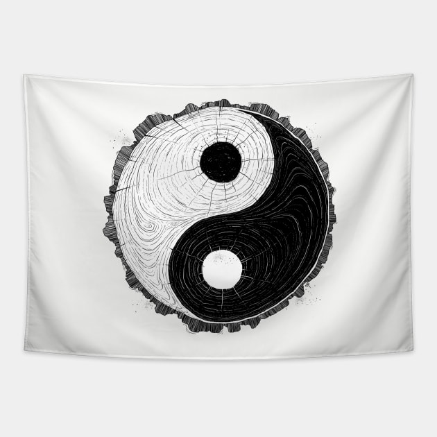 Yin Yang Tapestry by NikKor