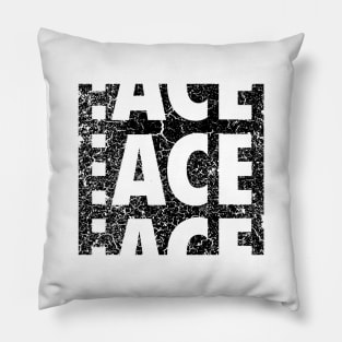 ACE Classic Black (Large Print) Pillow