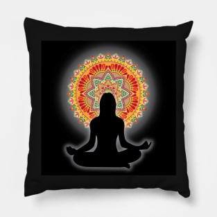 Yoga Mandala Pillow