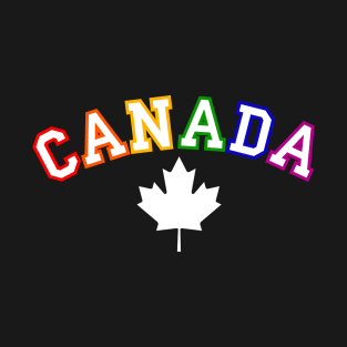 Team Rainbow LGBT Pride Canada T-Shirt