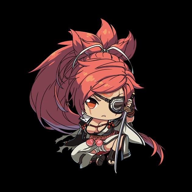 Chibi Baiken by JamesCMarshall