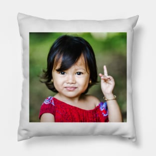 Cambodian Child Pillow