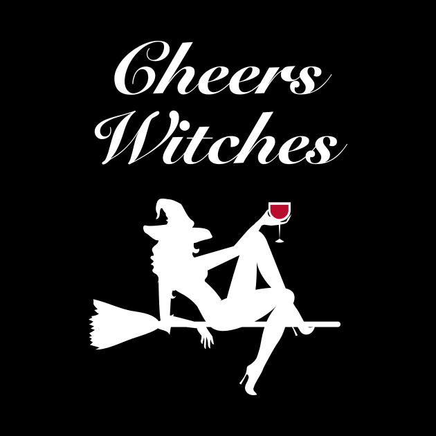 Cheers Witches Halloween Party Joke by JustPick