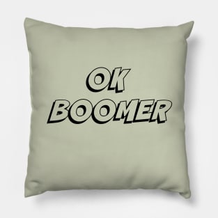 OK Boomer Pillow