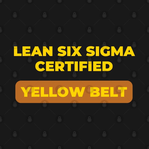 LEAN SIX SIGMA CERTIFIED - YELLOW BELT by Viz4Business