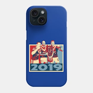 Retro Footy Moments - Sydney Roosters - PREMIERS 2019 Phone Case