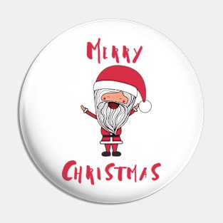 merry christmas santa claus Pin