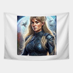 Female sci-fi character Tapestry