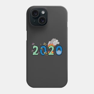 2020 one big disaster Phone Case