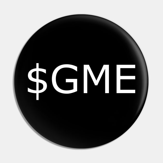 $GME Pin by Big Term Designs